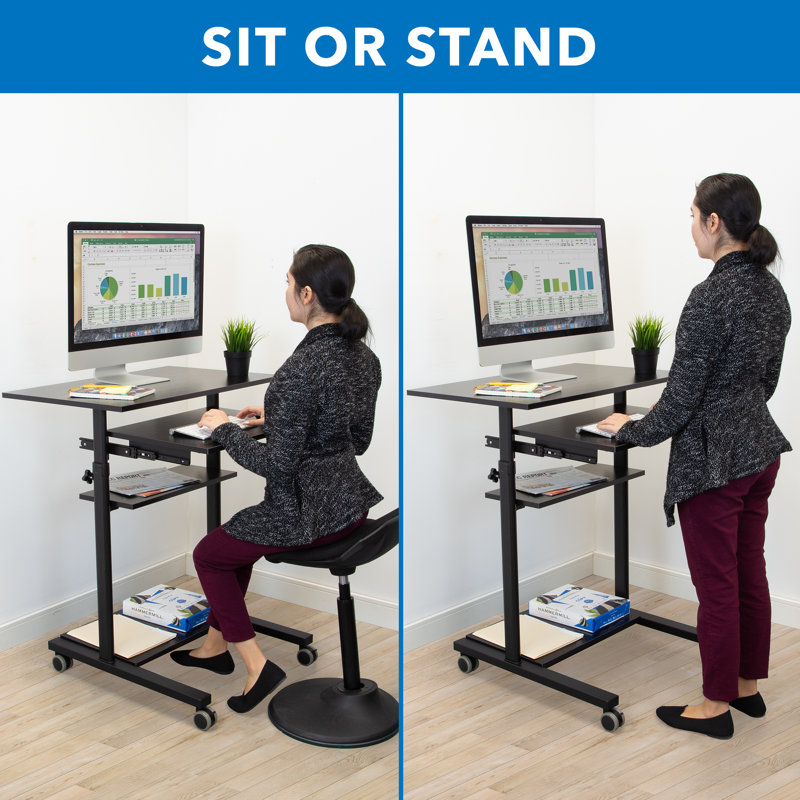 Wayfair desk on wheels hotsell